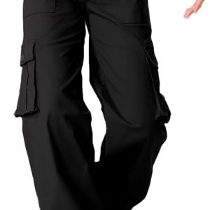 Women’s Cargo Pants Quick Dry Casual Military Army Camo Combat Work Casual Pants with Pockets